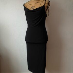 Forever21 Little Black Midi Dress